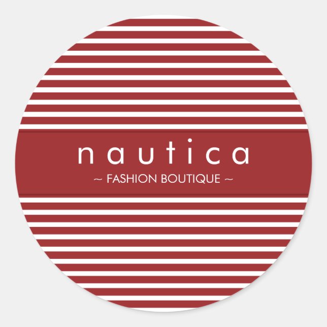 PEGATINA SEAL :: franja náutica 1 (Anverso)