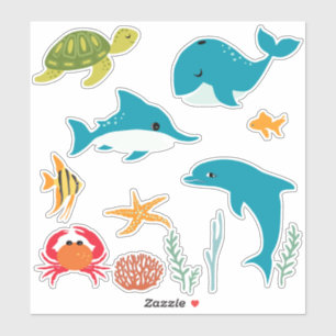 Pegatina Sealife