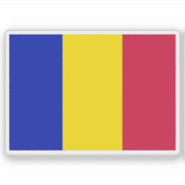 Pegatina Second flag of Andorra (1866-1939)