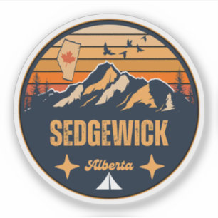 Pegatina Sedgewick, Alberta