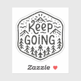 Pegatina Seguir adelante