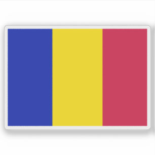 Pegatina Segunda bandera de Andorra (1866-1939)