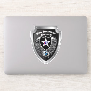 Pegatina Segunda División de Infantería "División Indian