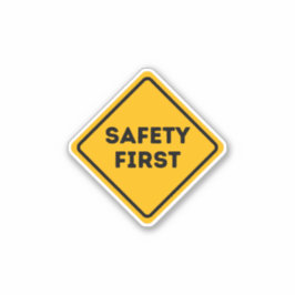 PEGATINA SEGURIDAD PRIMERO