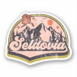 Pegatina Seldovia, Alaska