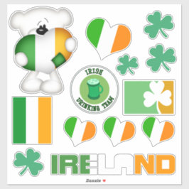 Pegatina Selección de Irlanda