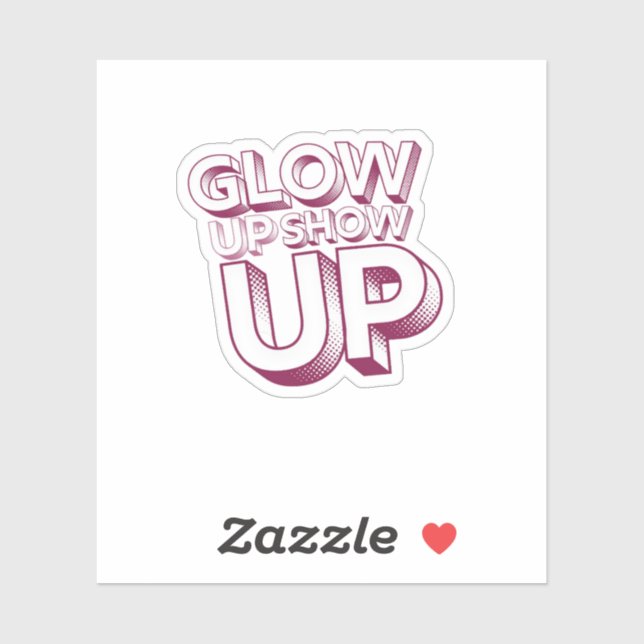 Pegatina Self love and positivity Sticker  (Hoja)