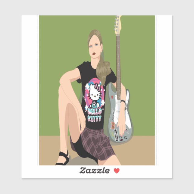 Pegatina Self-Portrait Sticker (Hoja)