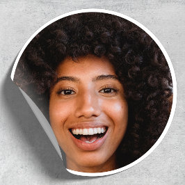 Pegatina Selfie | La fiesta de la Bachelorette Face Photo