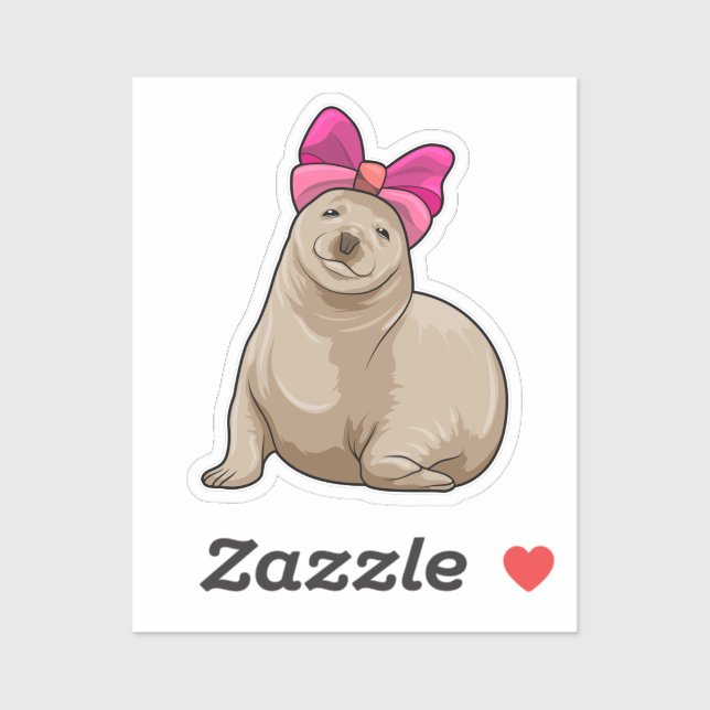 Pegatina Sello con cinta de opciones (Hoja)