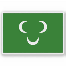 Pegatina Sello de la Regencia de Trípoli, Libia (1551-1912)