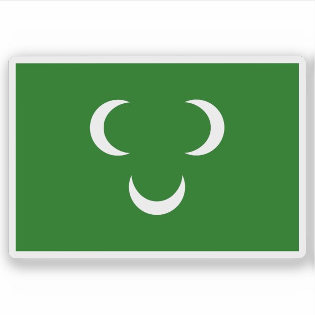 Pegatina Sello de la Regencia de Trípoli, Libia (1551-1912) (Anverso)