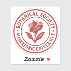 Pegatina Sello de la Sociedad Botánica - Univers Miskatonic
