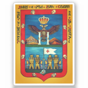 Pegatina Sello de Sucre, Bolivia