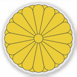 Pegatina Sello Imperial de Japón