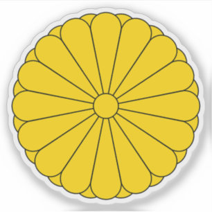 Pegatina Sello Imperial de Japón