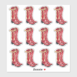 Pegatina Sello para sobres de Navidades Vaqueras