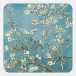 PEGATINA sello para sobres : VAN GOGH : ALMOND BLO