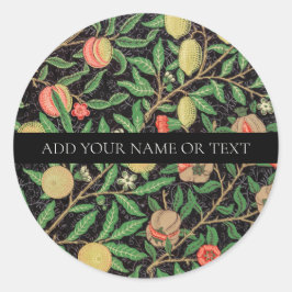 PEGATINA sello para sobres : WILLIAM MORRIS