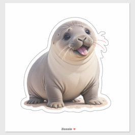 Pegatina Sello realista