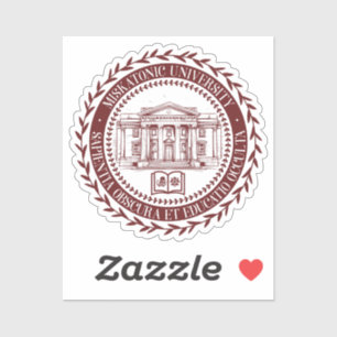 Pegatina Sello universitario miskatónico