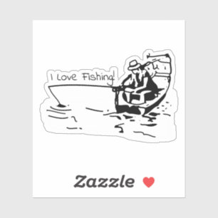 Pegatina Semana de la Pesca - ¡Me Encanta La Pesca!