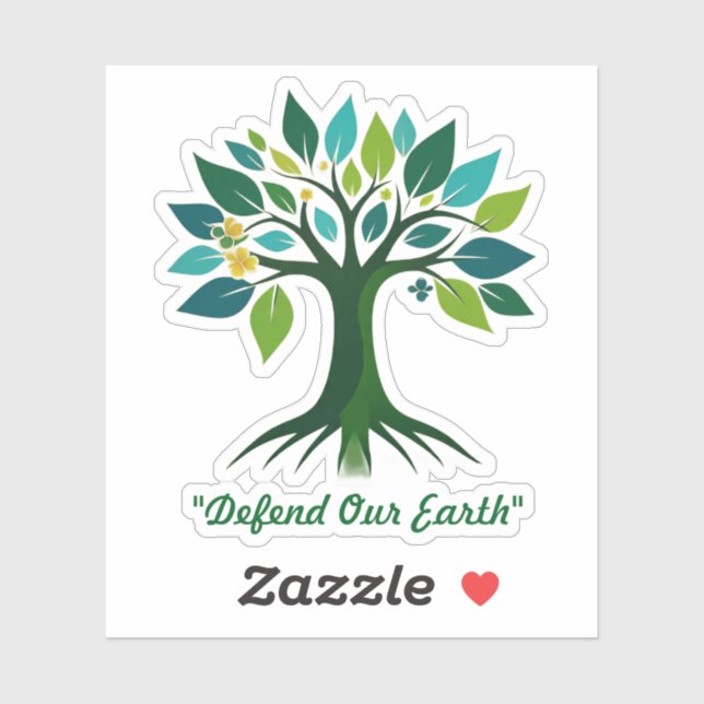 Pegatina "Semillas de cambio" (Hoja)