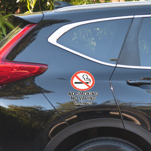 Pegatina Señal de No Fumar No Vaporizar - Conciencia de Sal