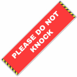 Pegatina  Señal de no tocar - Rojo