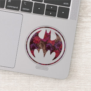 Pegatina Señal Red Rose Bat