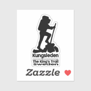 Pegatina Senderismo - Kungsleden - El camino de los reyes -