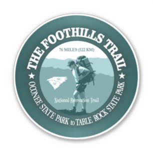 Pegatina Sendero de las estribaciones (T)