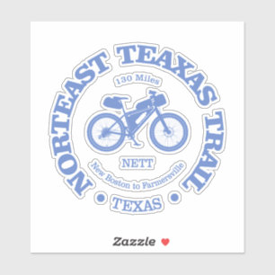 Pegatina Sendero del Noreste de Texas (ciclismo)