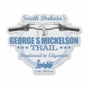 Pegatina Sendero George S Mickelson (H2)