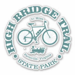Pegatina Sendero High Bridge (ciclismo)