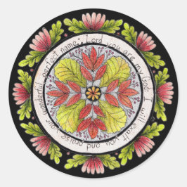 Pegatina "Señor Dios mío"