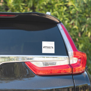 Pegatina Señoras de gatos sin hijos para Kamala divertidas 