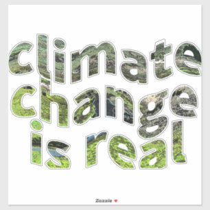 Pegatina Sensibilización sobre el Día de la Tierra del Camb