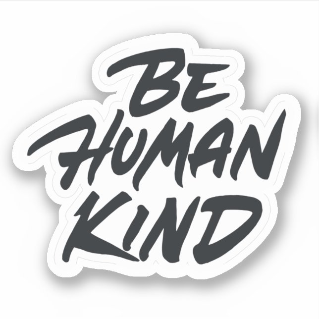 Pegatina Ser humano (Anverso)