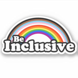 PEGATINA SER INCLUSIVO