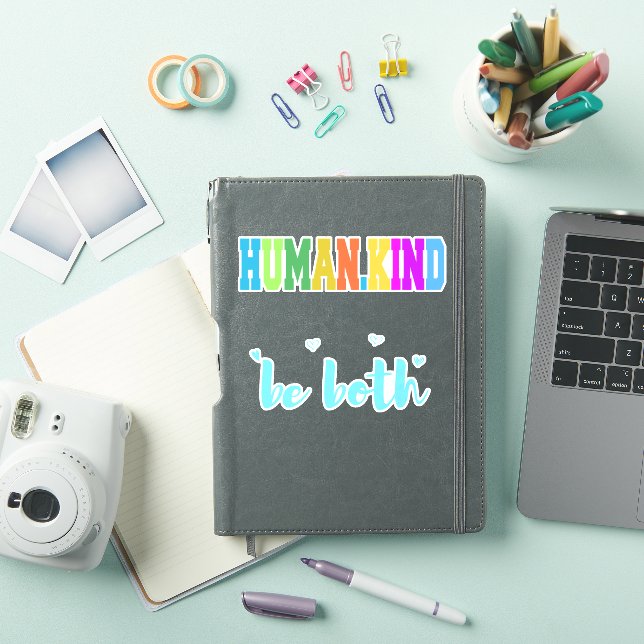 Pegatina ser un ser humano dulce y amable (Funda para iPad)