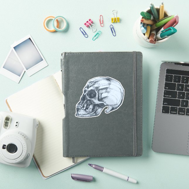 Pegatina Sesión de cráneos para Halloween (Funda para iPad)