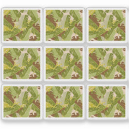 Pegatina Set de Stickers Dibujados a Mano con Patrón de Pla
