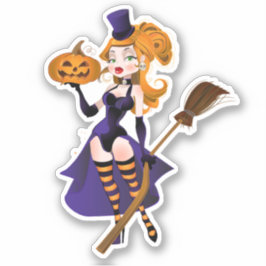 Pegatina Sexy Witch