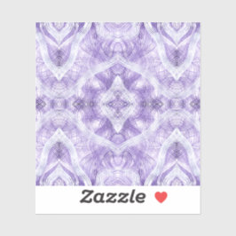 Pegatina Shadow Abstract Violet Purple White Watercolor Art