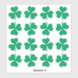 Pegatina Shamrock Green St. Patrick's Day Irish