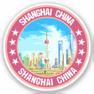 Pegatina Shangai