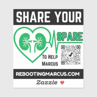 Pegatina Share Your Spare Sticker