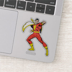 Pegatina Shazam está listo para luchar