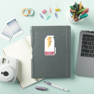 Pegatina ¡SHAZAM! Furia de los dioses   Insignia Lightning